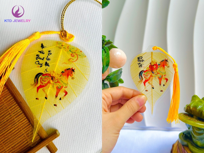 Lá bồ đề Tết Bính Ngọ 2026