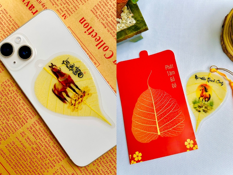 Lá bồ đề Tết Bính Ngọ 2026