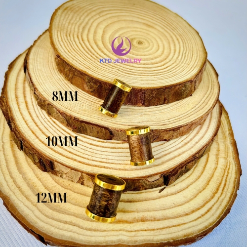 Đốt Trúc Trầm Tốc Bọc Khoen Mạ Vàng, Charm Phúc Lộc Thọ - Ảnh 4