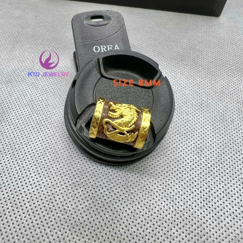 Đốt Trúc Trầm Tốc Bọc Khoen Mạ Vàng, Charm Phúc Lộc Thọ - Ảnh 9